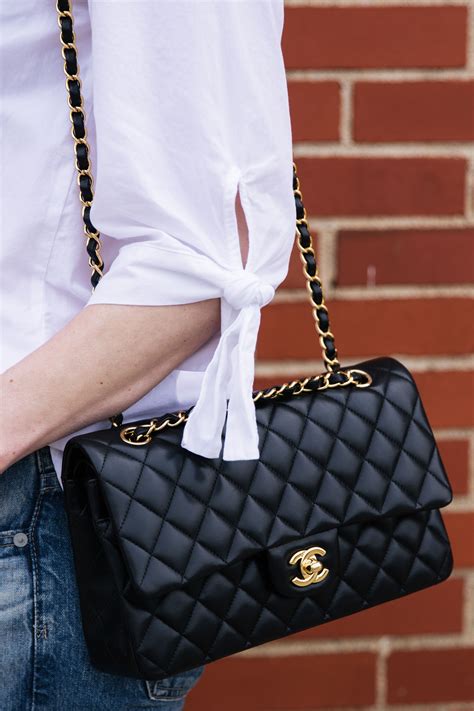 chanel bag classic flap black|Chanel classic flap 2022.